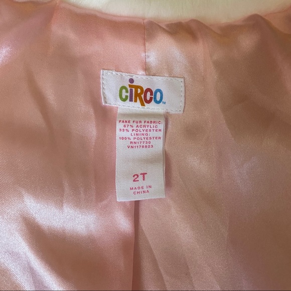 Circo Faux Fur White Jacket - Picture 4 of 4